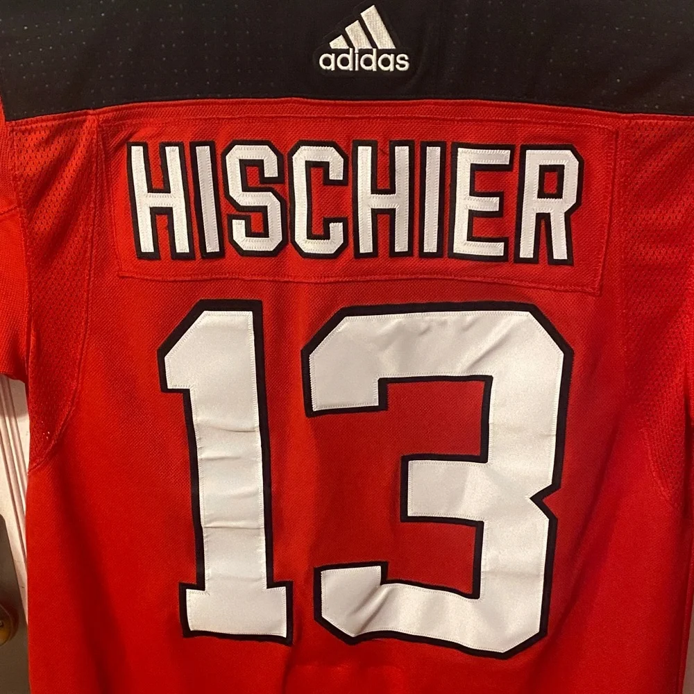 Nico Hischier NJ Devils Jersey - Picture 5 of 9